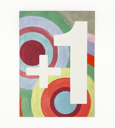 Happy birthday or whatever you like - Targets greeting card front view, eco stationery printed climate-neutral on recycled paper