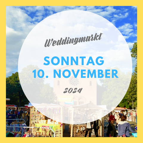 Weddingmarkt 10.November 2024