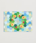 Eco-friendly advent greeting card, front view, printed in Berlin on recycled paper.