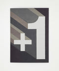 Happy birthday or whatever you like - Cement block greeting card front view, eco stationery printed climate-neutral on recycled paper
