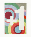 Happy birthday or whatever you like - Targets greeting card front view, eco stationery printed climate-neutral on recycled paper