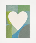mint design eco-friendly greeting card, FSC mix paper, blank interior, climate-neutral printed in Berlin.