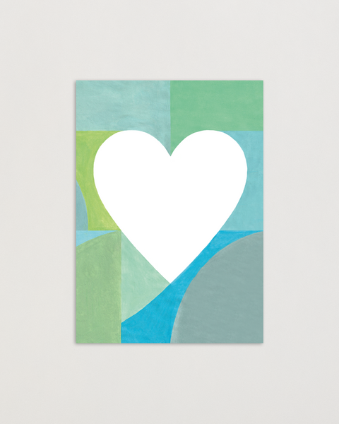 Eco-friendly notebook Lovely on Mints, DIN A6 recycled paper cover, handmade in Berlin