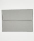 Grey envelope for eco-friendly greeting cards, FSC recycled paper stationery from Berlin