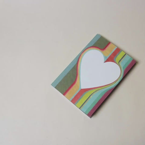 Video flip-through of Lovely on Stripes notebook, eco stationery made from 100% recycled paper in Berlin