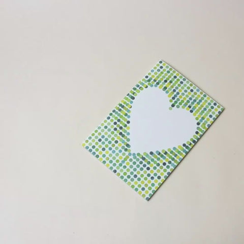 Video flip-through of Lovely on Green Dots notebook, eco stationery made from 100% recycled paper in Berlin
