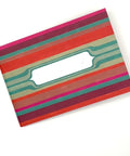 Video flip-through of Mexican Stripes notebook, eco stationery made from 100% recycled paper in Berlin