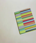 Video flip-through of both side stripes A5 notebook, eco stationery made from 100% recycled paper in Berlin